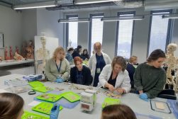 Warsztaty osteologiczne podczas II Studenckiej Konferencji Biologii Człowieka
