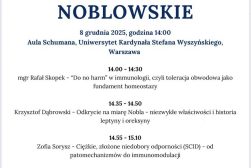 Seminarium Noblowskie - plakat z programem.